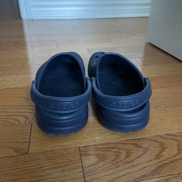 Navy Croc Slides - Picture 2 of 6